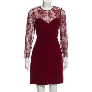 The Kooples
Lace-Accented Long Sleeve Dress